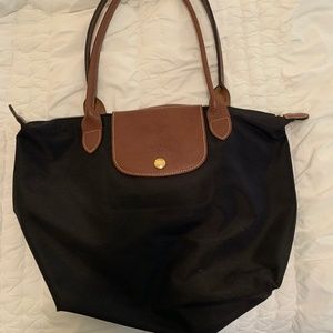 Black Longchamp Tote Purse